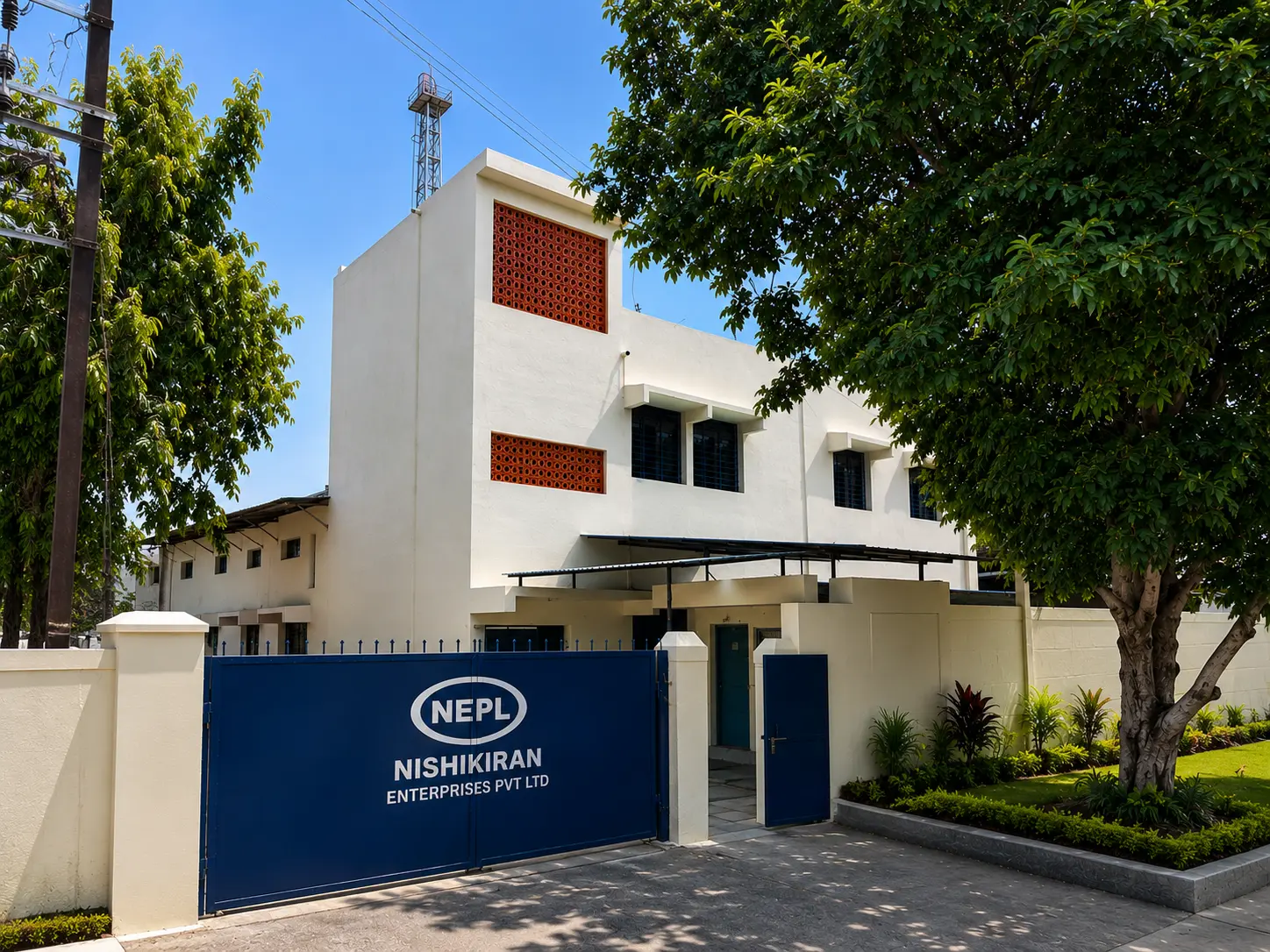 NEPL State-of-the-art Factory Exterior